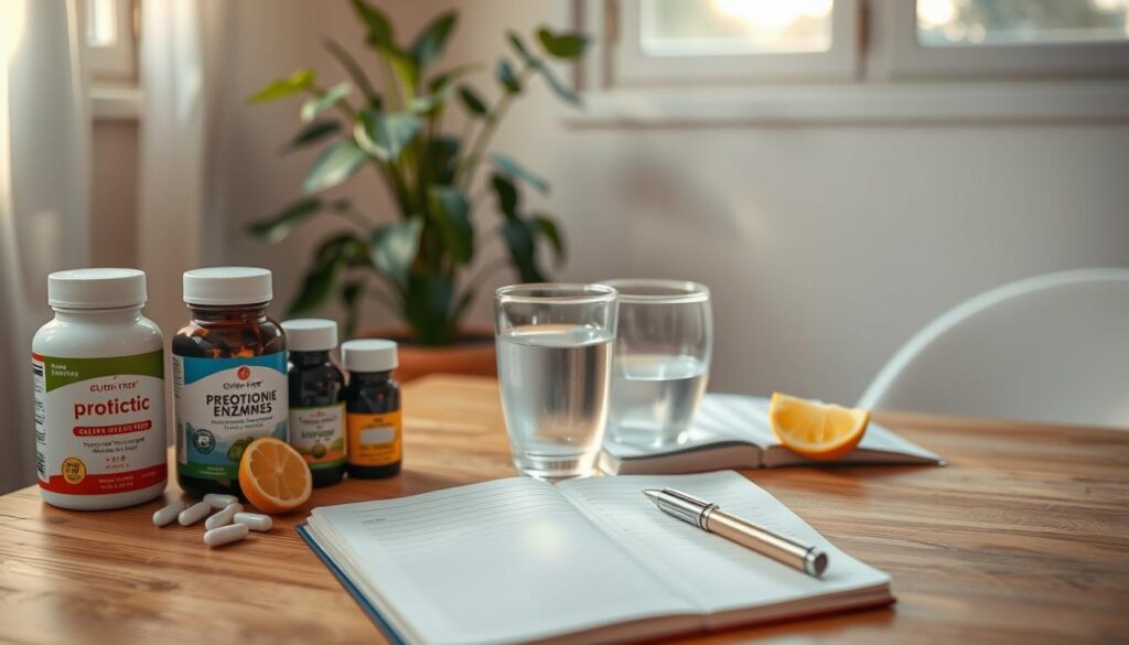 gluten support routine